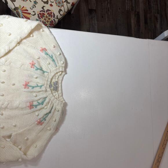 Vintage70's Star Ferry Betsy Johnson Michael Milea Collab L sweater Faiycore - Picture 7 of 9